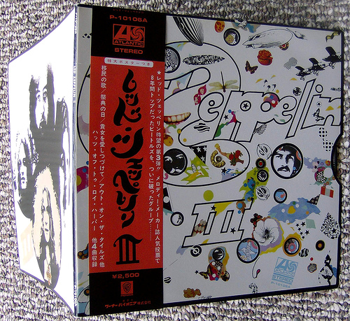 LED ZEPPELIN 3 Japanese vinyl